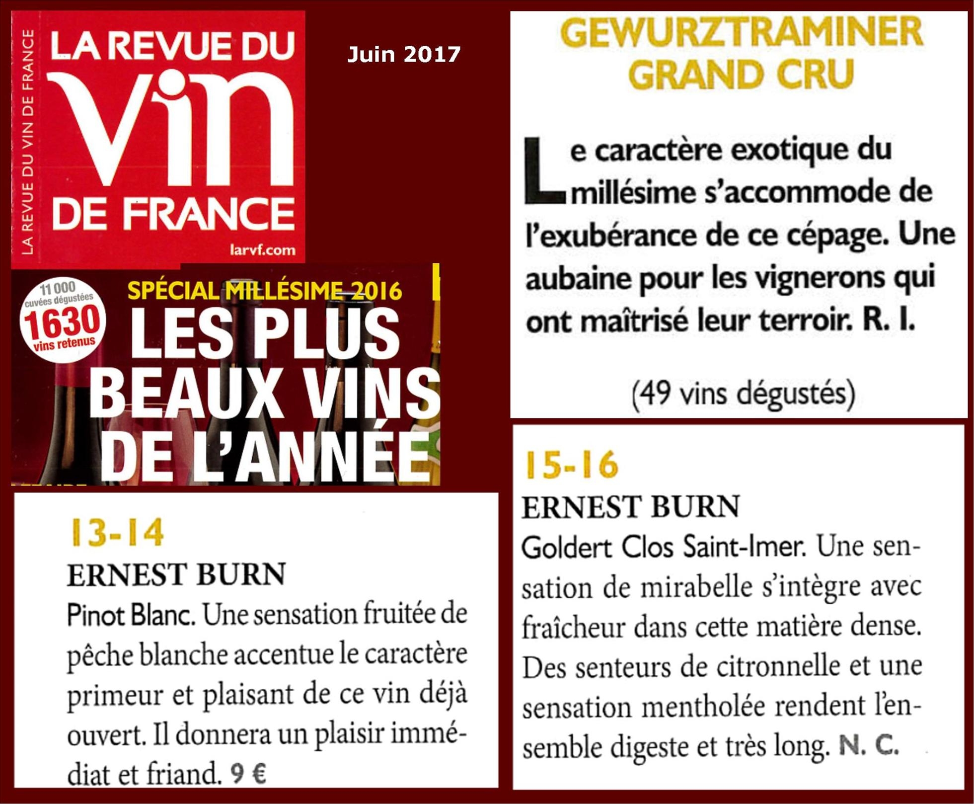 Pinot Blanc et Gewurztraminer Clos Saint-Imer Grand cru Goldert 2016