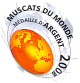Médaille d'Argent - Muscats du monde 2008