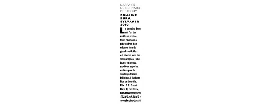 Le Figaro Magazine - l'Affaire de Bernard Burtschy