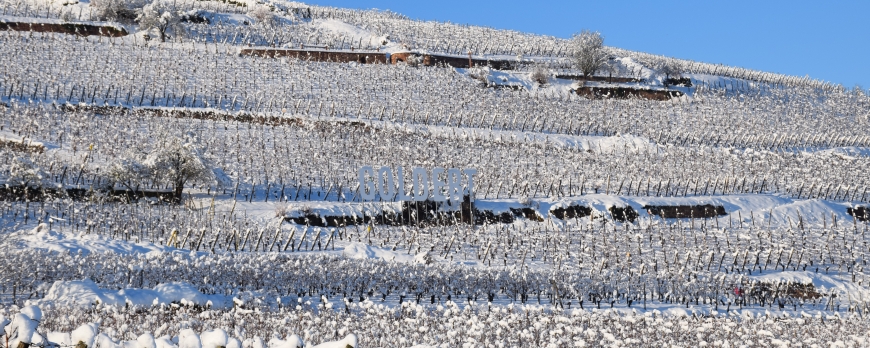 LE CLOS ST IMER SE REVEILLE SOUS UN MANTEAU DE NEIGE !