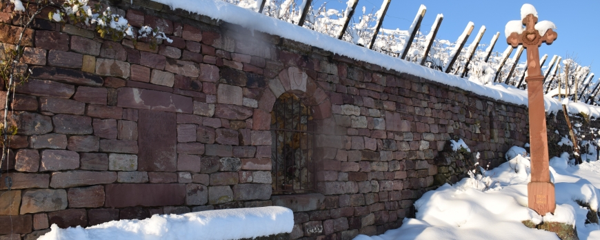 LE CLOS ST IMER SE REVEILLE SOUS UN MANTEAU DE NEIGE !