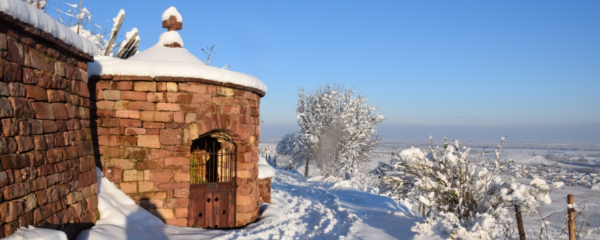 LE CLOS ST IMER SE REVEILLE SOUS UN MANTEAU DE NEIGE !