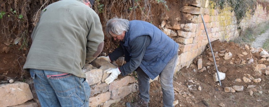 RESTAURATION DES MURS EN PIERRE SECHE