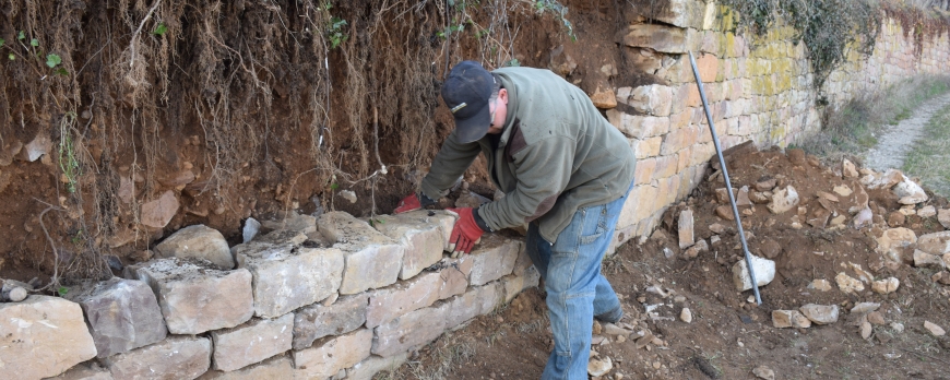 RESTAURATION DES MURS EN PIERRE SECHE