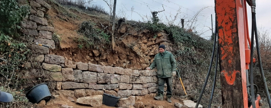 RESTAURATION DES MURS EN PIERRE SECHE